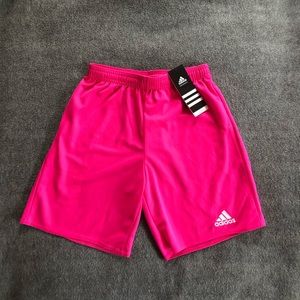 SOLD Adidas Soccer Shorts - Hot Pink